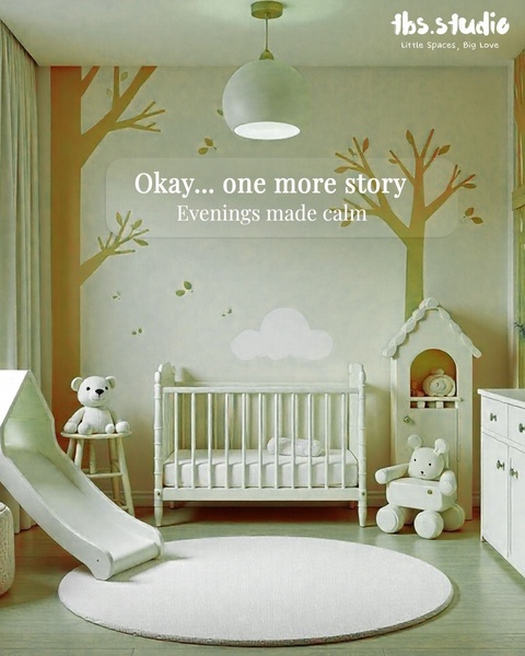 baby crib, infant crib, nursery crib, toddler bed, baby bed, nursery furniture, brand awareness, new arrival, lifestyle, editorial, calm, warm, green, neutral
